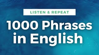 1000 Useful Expressions in English - Learn English Listen and Repeat