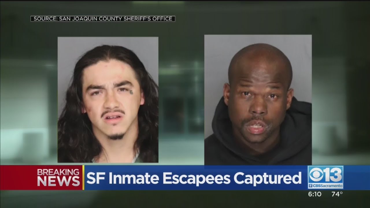 Two Escaped Inmates Captured - YouTube