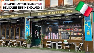 LUNCH AT THE OLDEST DELI IN ENGLAND !  TERRONI OF CLERKENWELL ,LONDON.