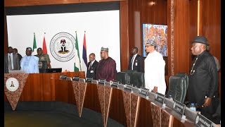 Buhari, Jonathan attend first council of state meeting under Tinubu