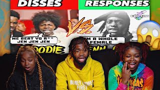 NYC Drill :Disses Vs Responses[Part 11] (Jenn Carter, Bloodie,Sdot Go,M Row & More) | REACTION