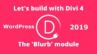 Creating cool Divi 4 blurb modules