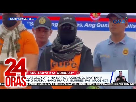 24 Oras: (Part 1) Pastor Quiboloy, balot ang mukha nang iniharap sa media; Alice Guo,…, atbp.