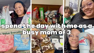 spend the day with me as a 29 yr old busy mom of 3 // decluttering, Aldi + Dollar Tree haul