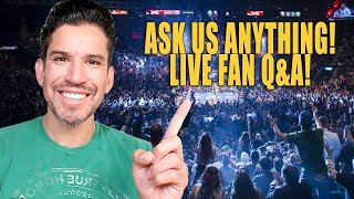 ASK US ANYTHING - LIVE FAN Q&A | FIGHT HUB TV LIVE CHAT
