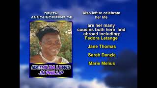 Mathilda Lewis Jn Phillip long