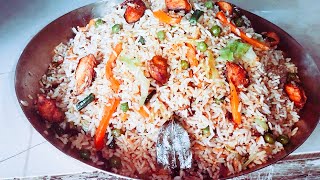 Fried Rice Biryani । Easy homemade recipes