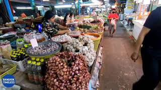 ตลาดอุดมสุข ใกล้ BTS อุด​มสุข​ | Udom Suk Market, Bangkok Thailand