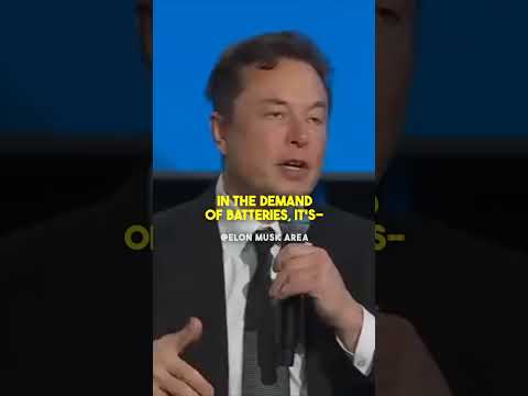 Elon Musk discusses the limiting factors of sustainable energy