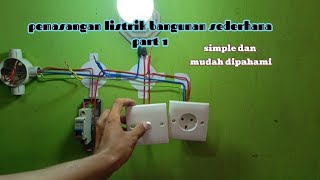 tutorial pemasangan instalasi listrik bangunan sederhana pemula  bagian 1