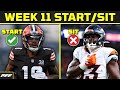 2024 Week 11 Start or Sit | PFF Fantasy Podcast