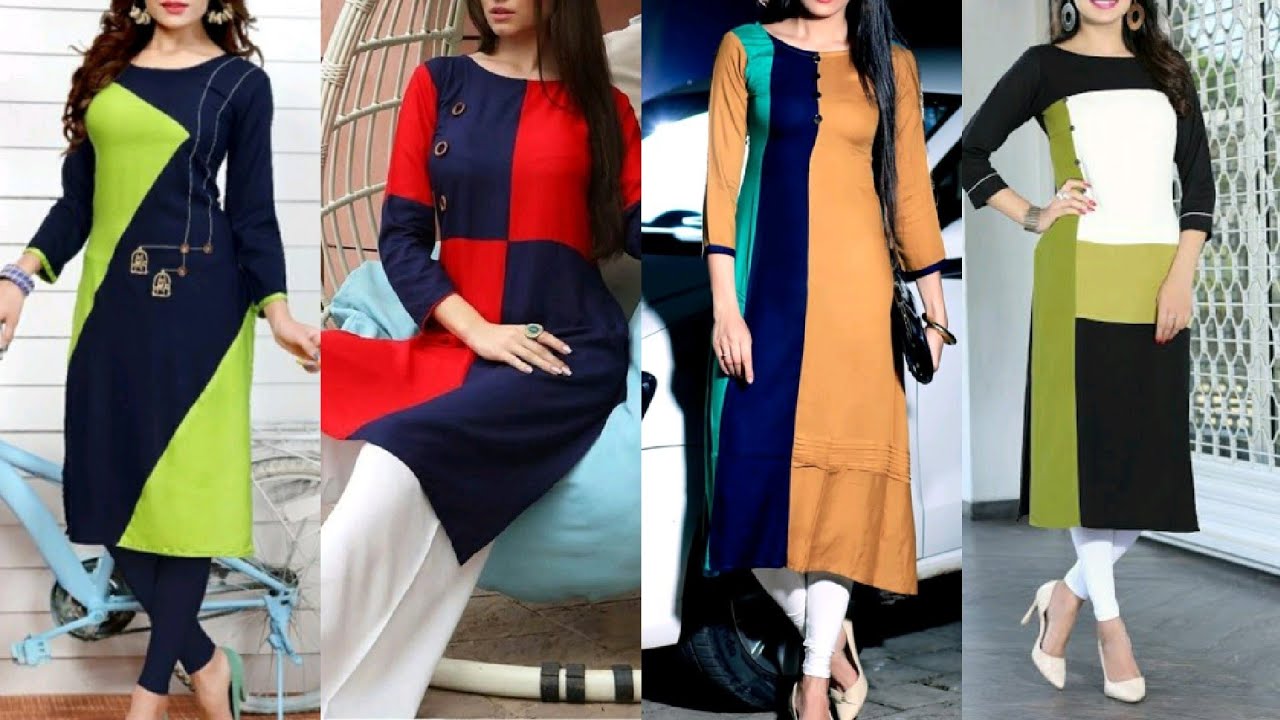 Top 999 Plain Kurti Design Images Amazing Collection Plain Kurti