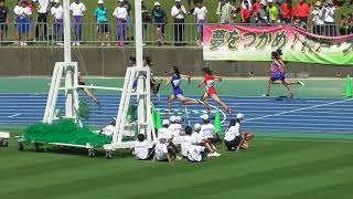 2019年度 兵庫県中学総体陸上 2年女子100m決勝