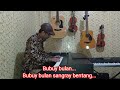 Bubuy Bulan - Lagu daerah Jawa Barat (karaoke+lirik) Do= B minor. Live piano karaoke version