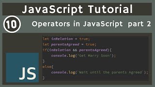 10. Operators in JavaScript Part 2 | javascript tutorial | UiBrains | NAVEEN SAGGAM