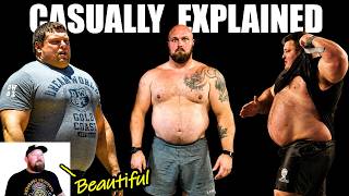 Strongman Reacts to "Casually Explained: The World's Strongest Man"