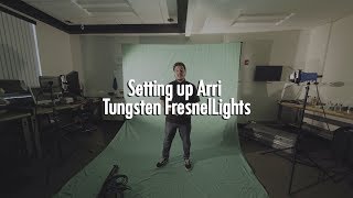 Setting up Arri Tungsten Fresnel Lights (Episode 3 of Lighting Mini Series)