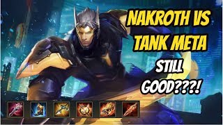 NAKROTH JUNGLE VS. TANK META | IS IT STILL VIABLE? | DARKBREAKER | Arena of Valor