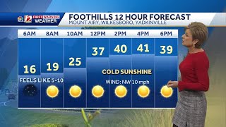 Very cold wind chill into Friday (Thurs. Feb. 20)