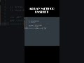 JAVASCRIPT ARRAY METHOD  - UNSHIFT