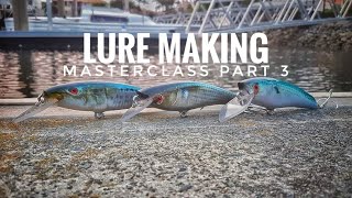 How to make a fishing lure Part 3