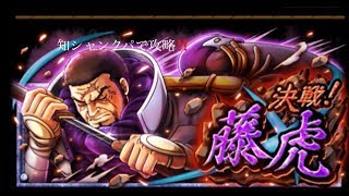 【トレクル】決戦！藤虎　知シャンクス・博識パで攻略