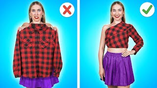 Transform Your Look with DIY Fashion! Funny Food Sneaking Ideas by 123 GO!