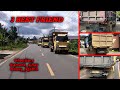 3 TRUK ARTIS KALSEL FULL LAMPU TEMBAK KNALPOT 12 & KNALPOT 2