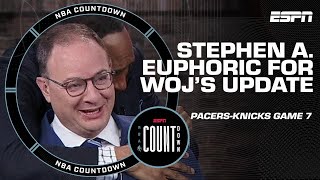 Woj's update on OG Anunoby for Game 7 has Stephen A. OUT OF HIS SEAT‼ | NBA Countdown