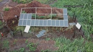 Pumpkin patch hit by apparent tornado damage in northwest Multnomah County