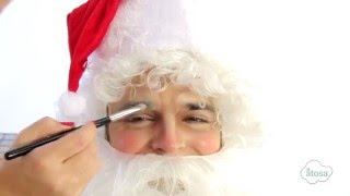 Tutorial maquillaje Santa Claus  -  Make up Santa Claus