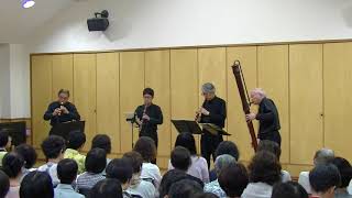 Gustav Holst: Jupiter (Recorder demonstration) (Sekishi Recorder Quartet)