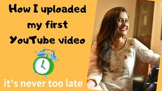 the honest beautiful story of how I uploaded my first video on YouTube, started from 0 subscribers