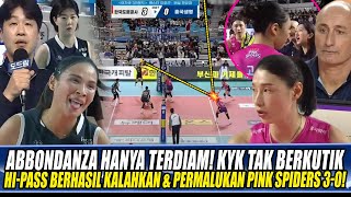 ABBONDANZA HANYA TERDIAM❗KYK TAK BERKUTIK, HI-PASS BERHASIL KALAHKAN \u0026 PERMALUKAN PINK SPIDERS 3-0!