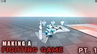 [⚔️] Roblox Fighting Game Devlog! - Part 1: Building a Fighting Game from Scratch!