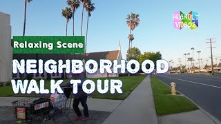 Neighborhood Walking Tour  - Ontario California - See Places Never Seen Before