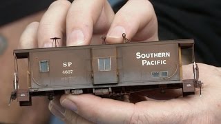 TrainMasters TV preview - Weathering an SP caboose Pt2