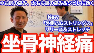 【坐骨神経痛】ガンコな坐骨神経痛を改善する、新しい「外側ハムストリングス（大腿二頭筋長頭)リリース＆ストレッチ」公開【大分市 腰痛治療家 GENRYU ( 安部元隆 )】