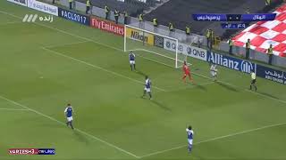 خلاصه بازی الهلال عربستان 4 پرسپولیس ایران 0  1396/07/04