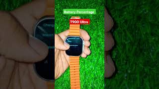 How To See Battery Percentage 🔋 In T900 Ultra Smartwatch 🔥 #smartwatchclub #shorts #ytshorts #viral