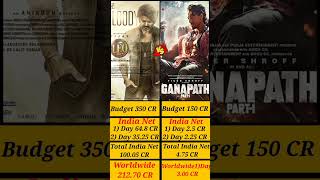 Leo Vs Ganapath || Movie Box Office collection #shortsviral #leo #ganapath