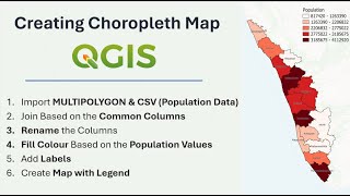 How to Prepare a Choropleth Map Using Population Data | QGIS Tutorial
