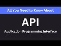 What is an API | Application Programming Interface explained