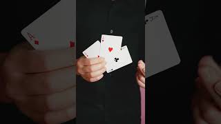 【The Ultimate in Simplicity】A Card Magic Trick with Four Aces #magic #ThunderBird