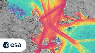 Sentinel-1 tracking maritime traffic