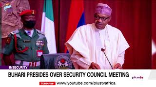 Buhari Presides Over Security Council Meeting | NEWS