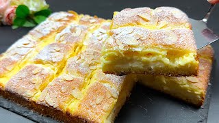 Do you have lemon? 🍋 Lemon cake that melts in your mouth! Cake in 15 minutes!