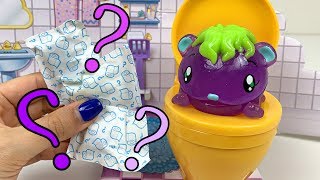 Pooparoos Squishy Surprise Toys (Series 2) Opening with Water Blind Bags - ToryFun