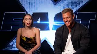 Fast X - itw Alan Ritchson and Daniela Melchior (Camera A) (Official video)