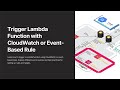 AWS Lambda Triggering with EventBridge & CloudWatch Rules: Step-by-Step Tutorial